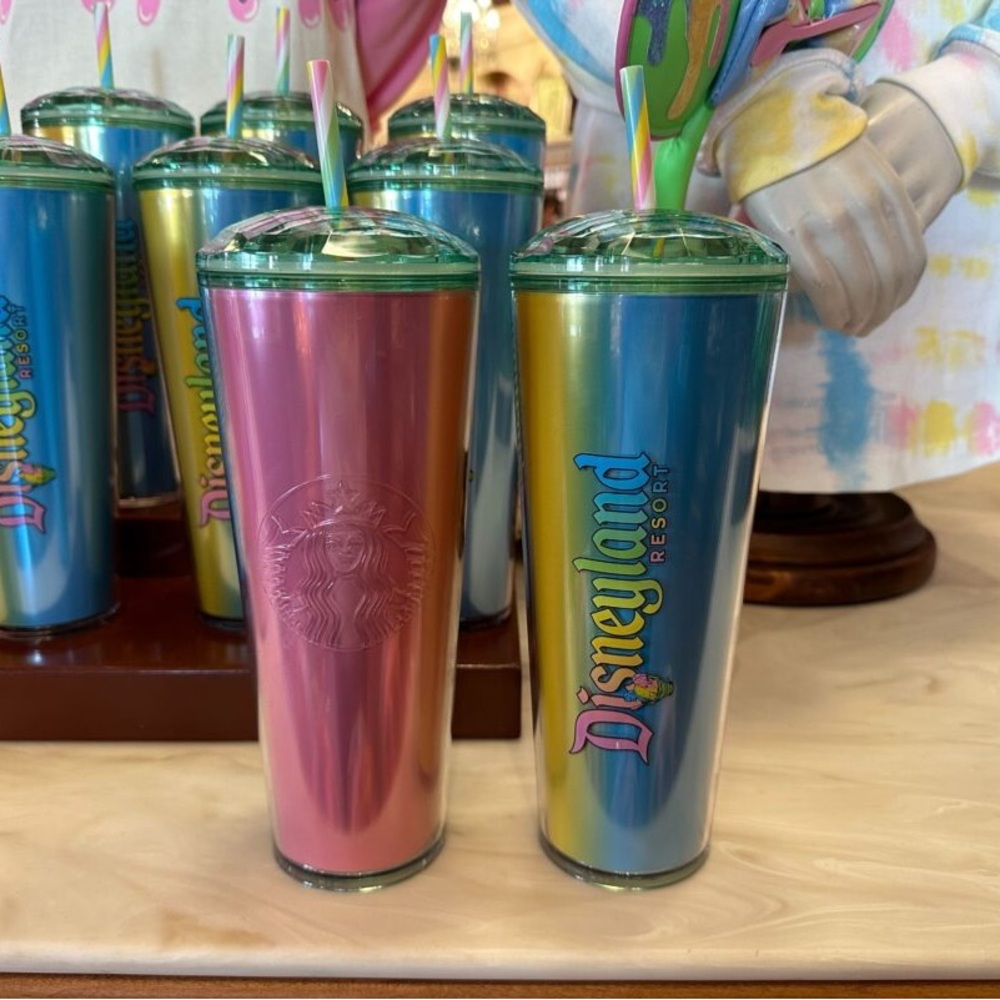 NEW Starbucks Disneyland Shaved Ice Tumbler